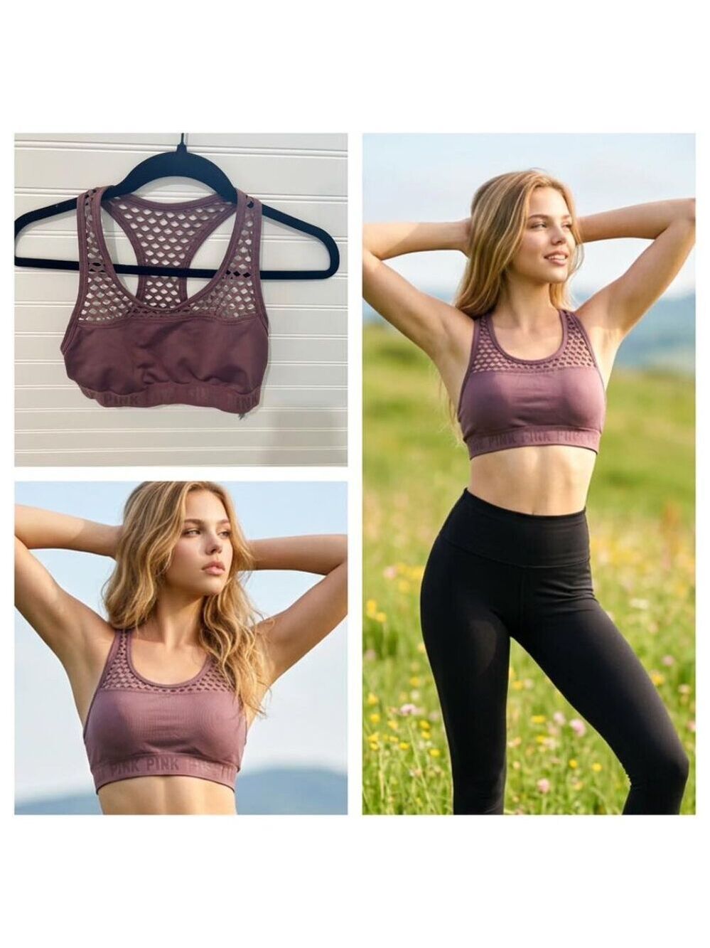 Victoria secret sports bra size medium